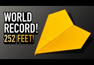 New WORLD RECORD Paper Airplane How To Make The BEST Paper Airplane For Distance