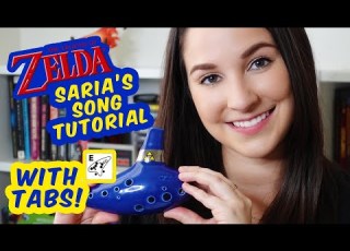  Zelda Saria S Song The Lost Woods Ocarina Tutorial With Tabs