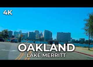  Driving Richmond To Oakland Lake Merritt Scenic Drive Real Car Sounds 4K