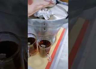 شاي سموار حضرمي من براد عتيق ابو عبدالعزيز صالح