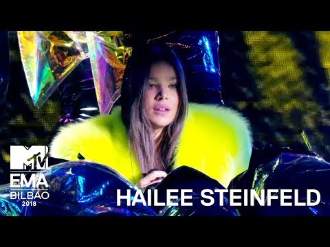 Hailee Steinfeld Performs Back To Life Live Performance MTV EMA 2018
