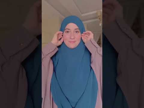 الخمار الاندونيسي اسهل حاجه تلبسيها بدون دبابيس دول تلت طرق تقدري تلبسيه وسهل جداا وعملي وساتر