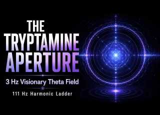  The Tryptamine Aperture 3 Hz Visionary Theta Field 111 Hz Harmonic Ladder