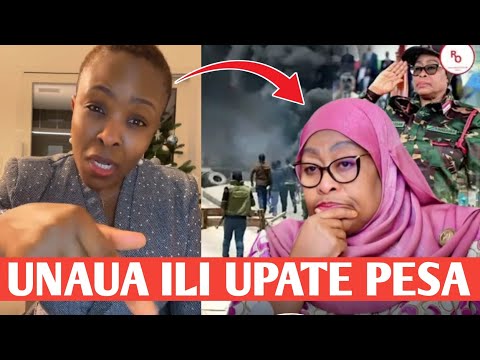 MOTHER BLASTED SAMIA YOU KILL PEOPLE TO GET POWER AND MONEY THEN YOU STAY SILENT TANZANIANS ARE A