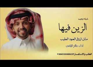 شيلة ترحيب الزين فيها مثل ازرق العود الطيبأداء صالح اليامي زفه جديد وحصري 2027