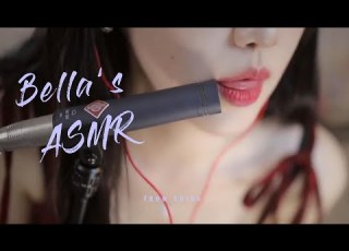  Bella ASMR Small Hole Tongue Stockings