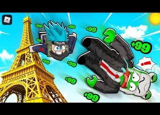 روبلو قفزنا من برج إيفل وشوف شصار مع OtakuG