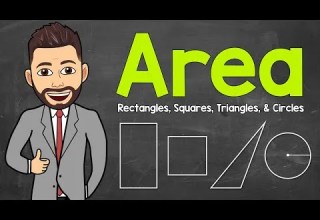 How To Find Area Rectangles Squares Triangles Circles Math Mr J How To Find Area Rectangles Squares Triangles Circles Math Mr J