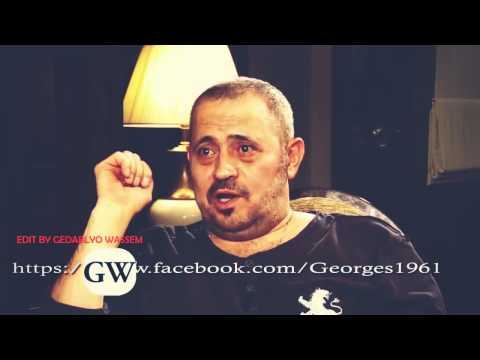 جورج وسوف مقدرش اغنى الا ونا سكران