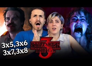 STRANGER THINGS SEASON 3 EPISODES 5 6 7 8 REACTION FIRST TIME WATCHING REVIEW