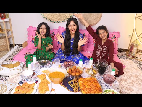 شفا وغزل وريم طبخوا أول يوم رمضان شفا وغزل وريم طبخوا أول يوم رمضان