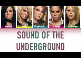  Girls Aloud Sound Of The Underground Color Coded Lyrics