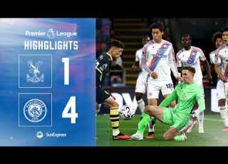  Crystal Palace 1 4 Manchester City Premier League Highlights
