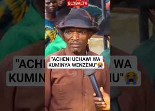 KIMEWAKA ACHENI UCHAWI WA KUMINYA WENZENU Breaking Globaltv Trending Uchawi Mauaji