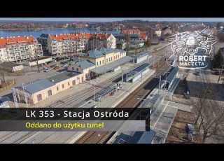 Ostróda LK 353 Działa Już Tunel Przegląd Po Zimie 21 03 2026 Widok Z Drona 4K