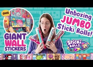 فتح صندوق JUMBO Sticki Rolls