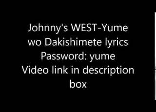  Johnny S West Yume Wo Dakishimete Password Yume