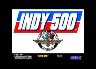 Indy 500 SEGA Model 2 Demo Adverstise Run