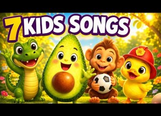  See You Later Alligator 6 More Adorable Kids Songs Cute 3D Animated Nursery Rhymes Compilation