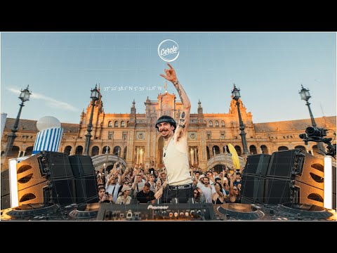 Mochakk At Plaza De España In Sevilla Spain For Cercle Volcan X A