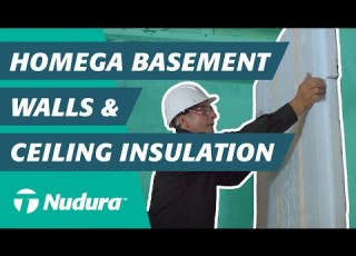 HOMEGA Basement Walls Ceiling Insulation