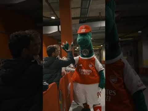 ARSENAL PLAYERS ARRIVE FOR FIRST HOME CHAMPIONS LEAGUE GAME OF THE SEASON