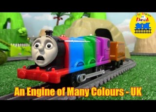 AN ENGINE OF MANY COLOURS REMAKE THOMAS AND FRIENDS TRACKMASTER Full Episode UK