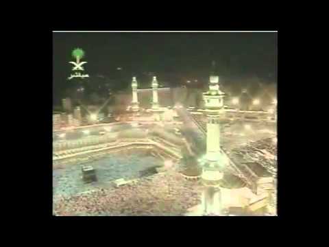 الشيخ سعود الشريم يبكي وي بكي المصلين في دعاء القنوت من صلاة التهجد ليلة ٢٧ رمضان ١٤٢٣ هـ