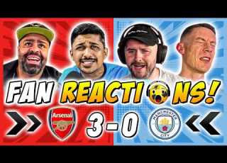  Man City Fans DEPRESSED Reactions To Arsenal 3 0 Man City Community Shield Fan Reactions