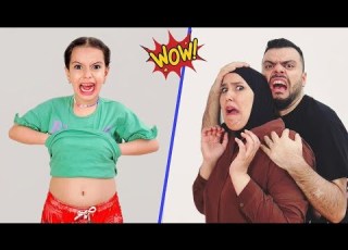  مقالب في بابا و سرى لمدة 24 ساعة