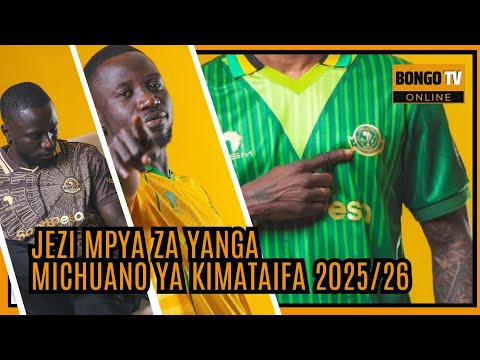 Hizi Hapa JEZI MPYA Za YANGA Michuano Ya CAF CHAMPIONS LEAGUE 2025 26