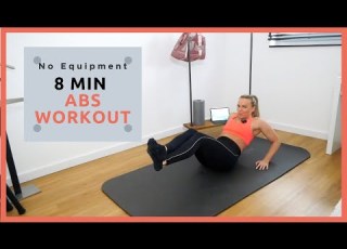  8 Min Bauch Workout Abs Workout OHNE Equipment
