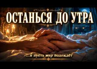 Останься до утра Нежный французский шансон о любви Романтика ночи