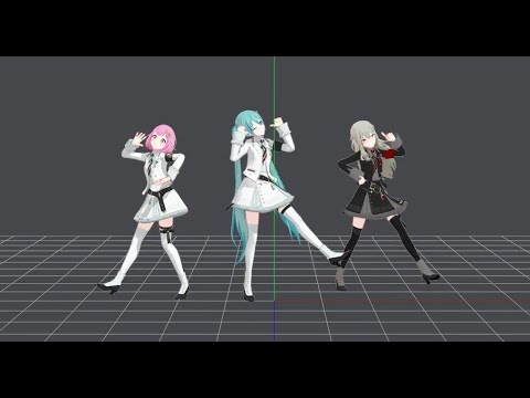 Dance Robot Dance Mirror Dance Practice Fixed Camera Project Sekai ダンスロボットダンス