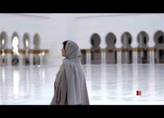  غادة مصلي تزور منارة السعديات أول مركز ثقافي موجود في جزيرة السعديات