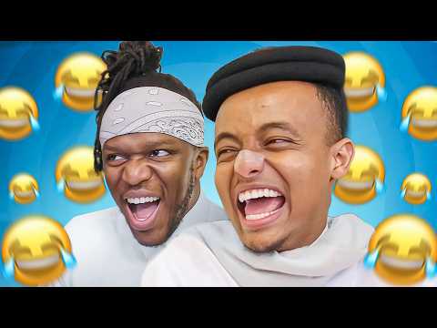 تحدي الضحك مع KSI