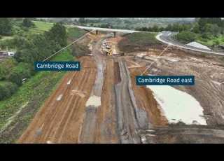 Aerial Flyover Takitimu North Link April 2026