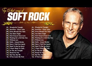  Michael Bolton Lionel Richie Bee Gees Journey Billy Joel Soft Rock Ballads 70s 80s 90s Full Album