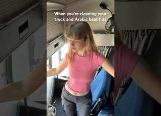 The Arabic Music Just Hits Different Funny Funnypost Arabicmusic Femaletruckdriver