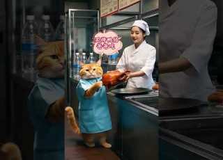 The Little Cat Picked Up Bottles To Buy Roast Duck For His Father Shorts Ytshorts Trending