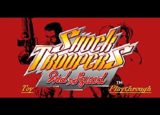 Shock Troopers 2nd Squad PS4 Toy Playthrough