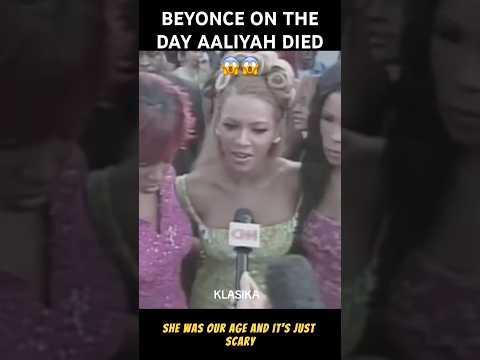 What BEYONCE Said After AALIYAH DIED Beyonce Aaliyah Shorts