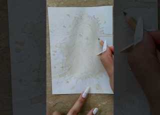  DIY Art With Coffee Shorts Art Drawing Painting Youtubeshorts Coffee Creative Craft