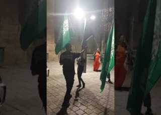  الكشاف الاسلامي عكا في مسيرة ليلة العيد مع الاخوين بلي وكلي عماره