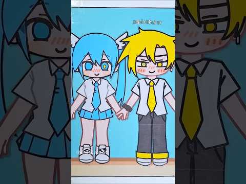 Baumkuchen End Credits Special Ending Paperdoll Miku Teto Neru