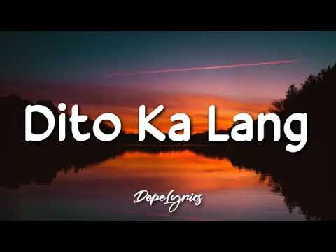 Dito Ka Lang Cash Ko Ft Pk Dice Lyrics Pwede Bang Dito Kalang