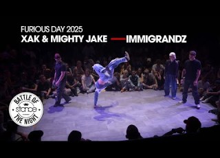 Xak Mighty Jake Vs Immigrandz Top 8 Furious Day X Stance