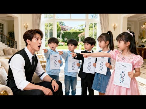 سخر الجميع من عقم الـCEO لكن في اليوم التالي ظهر 5 أطفال عباقرة بفحص DNA بابا تحمل المسؤولية