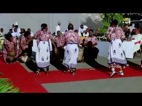 Maaskofu Wakiburudika Na Ngoma Ya Asili Kutoka Sumbawanga