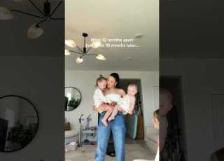 Their 10 Month AGE GAP 10 Months Later Shorts Family